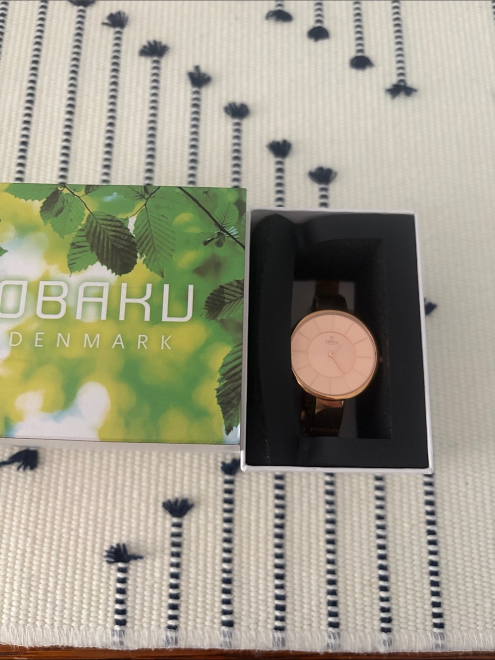 Obaku Denmark Women’s Rosegold Watch
